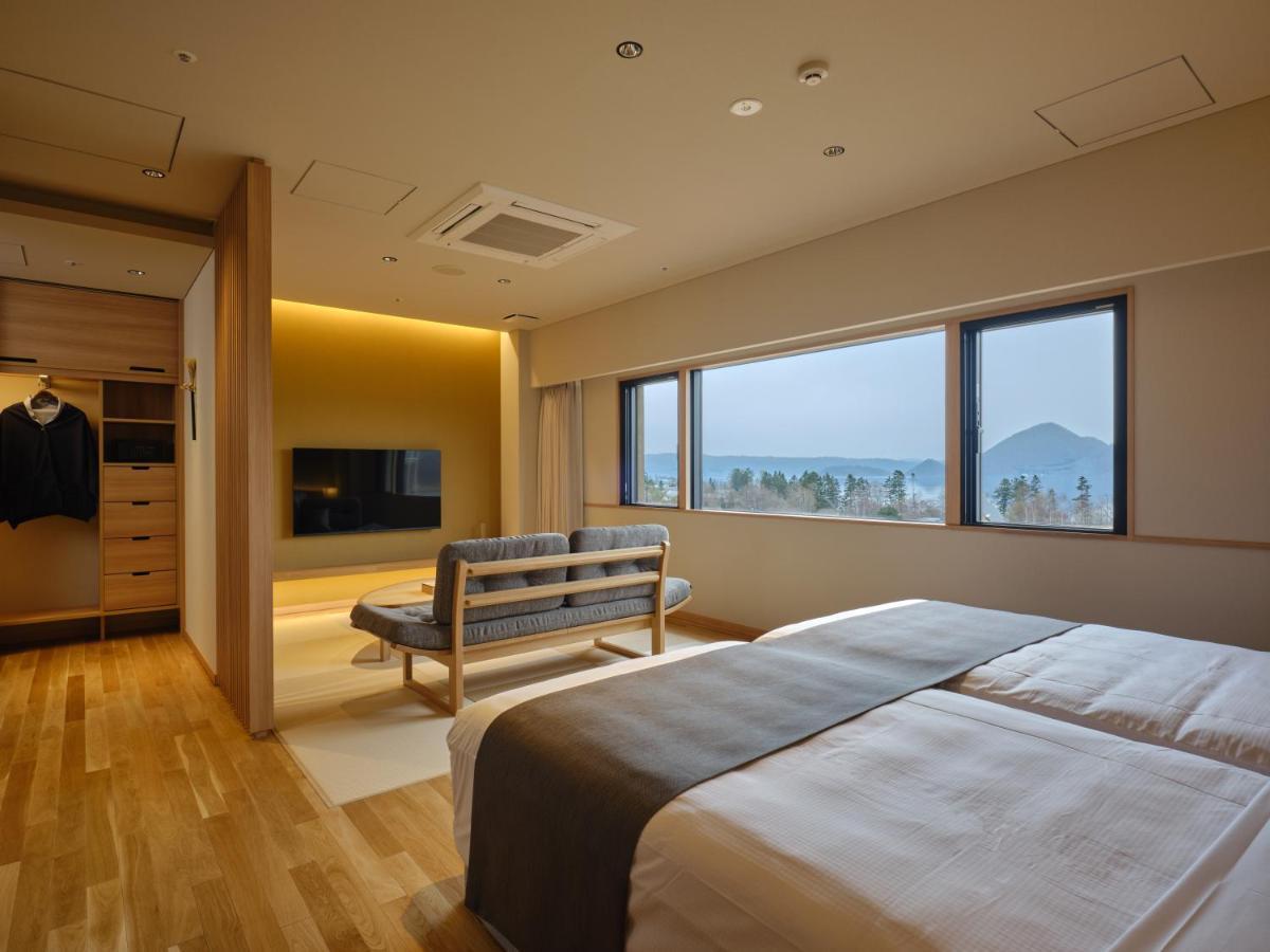 Lake Toya Tsuruga Resort Hikarinouta Toyako Dış mekan fotoğraf