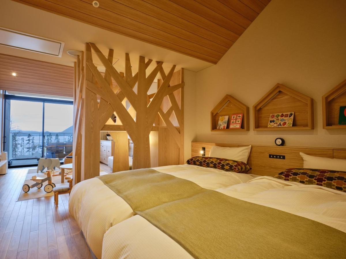 Lake Toya Tsuruga Resort Hikarinouta Toyako Dış mekan fotoğraf