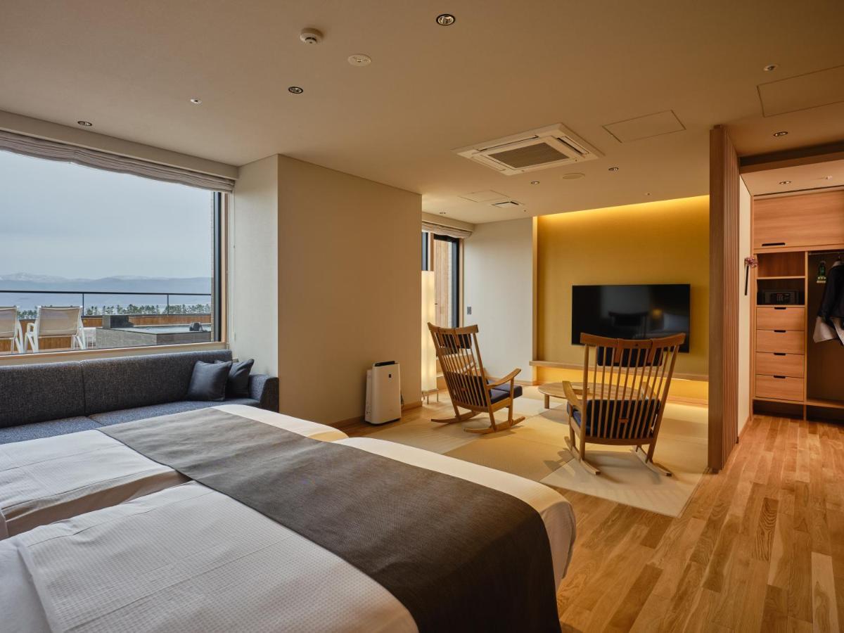 Lake Toya Tsuruga Resort Hikarinouta Toyako Dış mekan fotoğraf