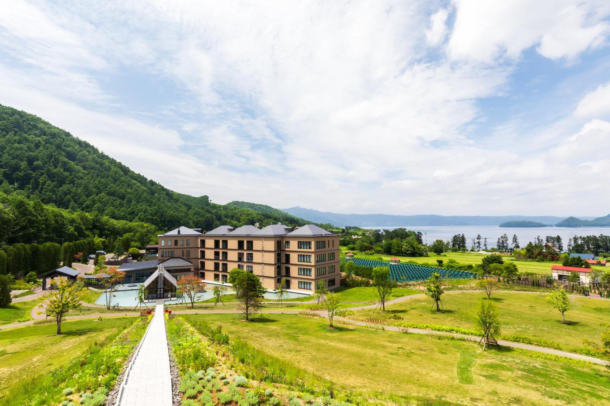Lake Toya Tsuruga Resort Hikarinouta Toyako Dış mekan fotoğraf