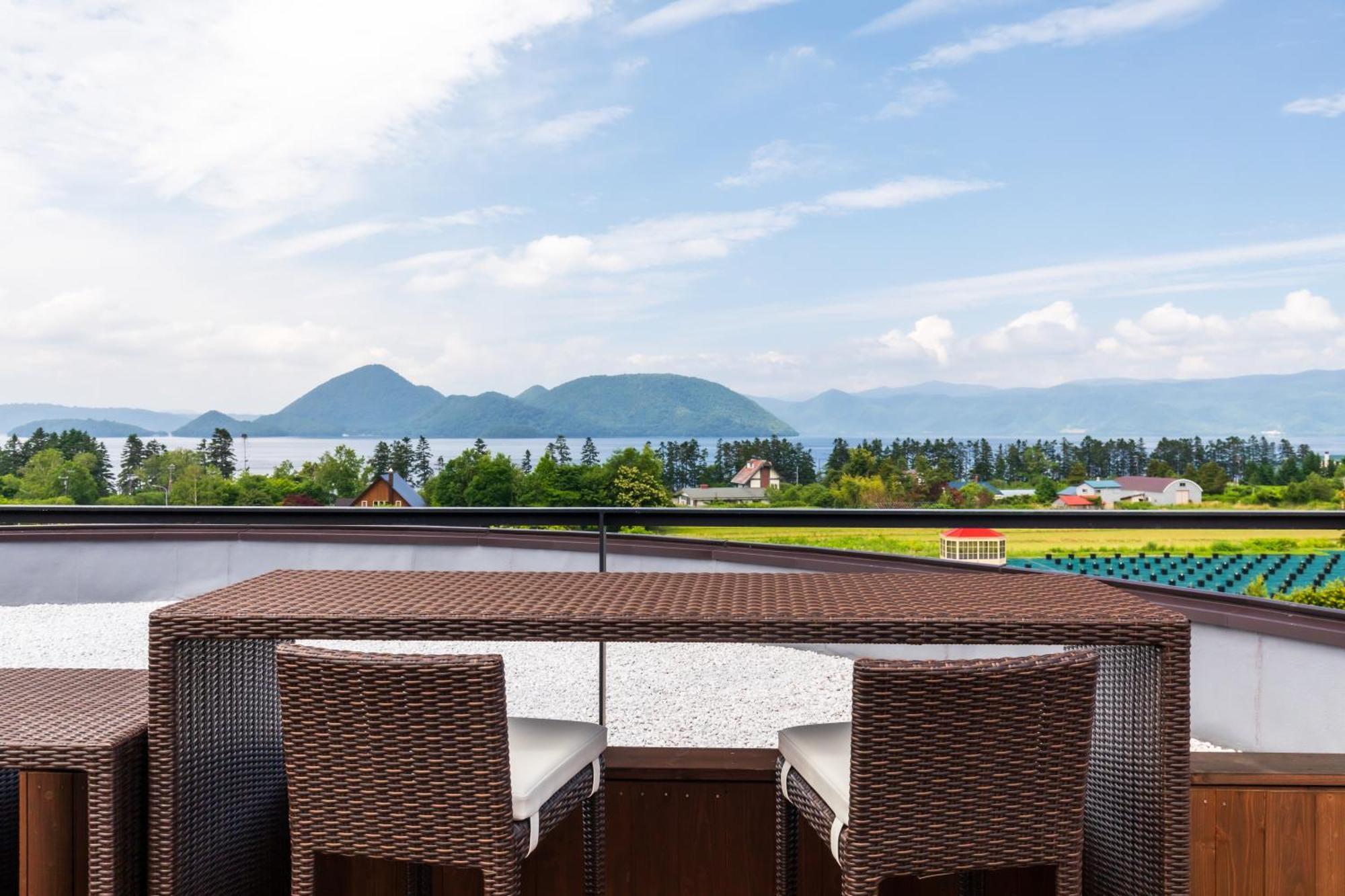 Lake Toya Tsuruga Resort Hikarinouta Toyako Dış mekan fotoğraf